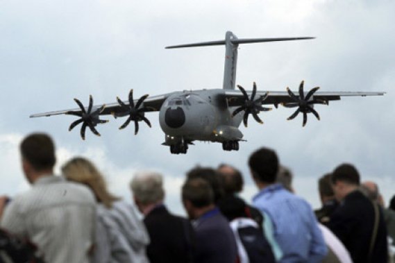 A400m farnborough Série de bonnes nouvelles